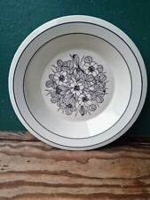 Arabia of Finland crocus black designed by Esteri Tomula Ø 20 cm plate