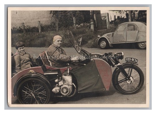Three wheeled motorcycle 1955 - motorcycle,