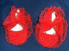 BABY BLING. Romany Red Lace