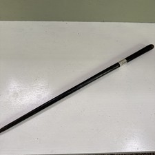 Vintage Musical Conductors Baton Ebonised Oak  collar Engraved JBW