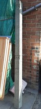 Closeboard Concrete Fence Post 2.2m For 5ft Fence With Gravel Board