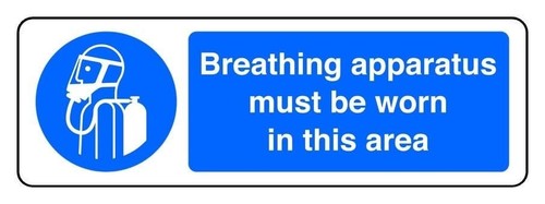 Breathing apparatus must - breathing,