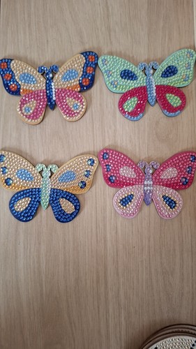 Butterfly coasters set - butterfly, of