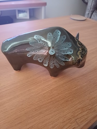 Vintage 1960 lotus pottery - 1960,