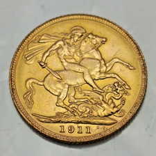 22ct Gold Sovereign George V