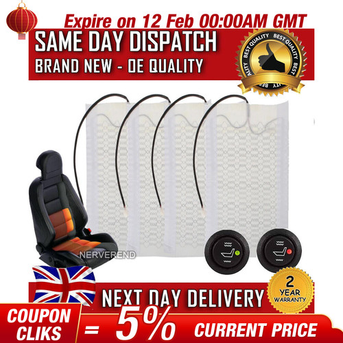 4pads carbon fiber car heated - 4pads,