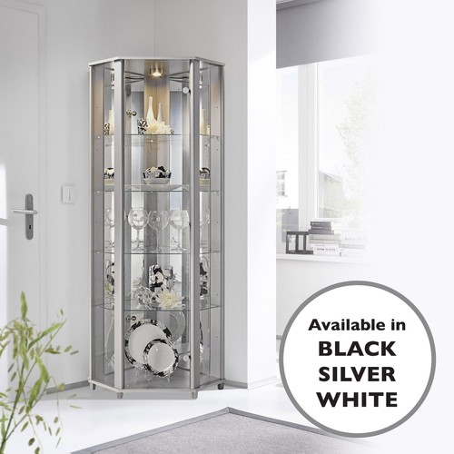 Glass corner display cabinet - corner,