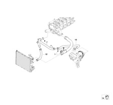 BMW Genuine Engine Cooling