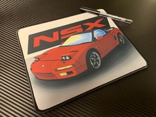 Honda NSX Mouse Mat | Japanese Car Art Acura Type R Senna VTEC JDM Gift