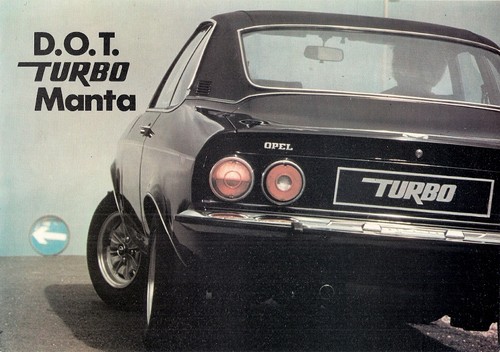 Opel manta t turbo - manta, d.o.t.