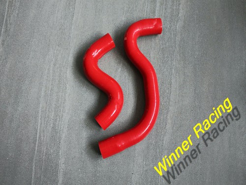 Red silicone radiator - silicone, hose