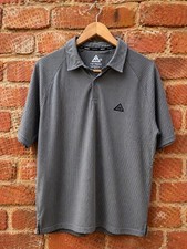 9 Peak Mens Polo Shirt XL Grey