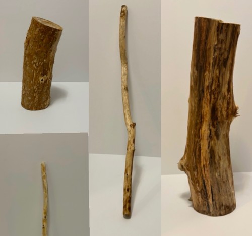 Natural wood logs - wood, branches