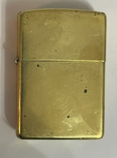 🔥 SOLID BRASS ZIPPO LIGHTER