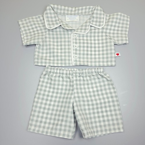 Build bear grey white - grey,