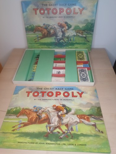 Totopoly 1949 board game john - totopoly,