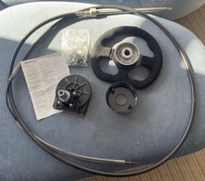Teleflex 10 Feet Boat Steering Kit Max 55hp Inc Cable & Wheel