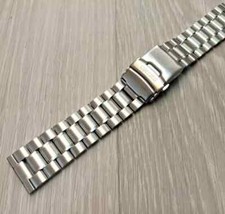 SEIKO 22mm Stainless Steel Watch Bracelet Straight End For Seiko watch