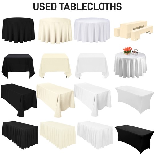 Used table cover for wedding - cover,