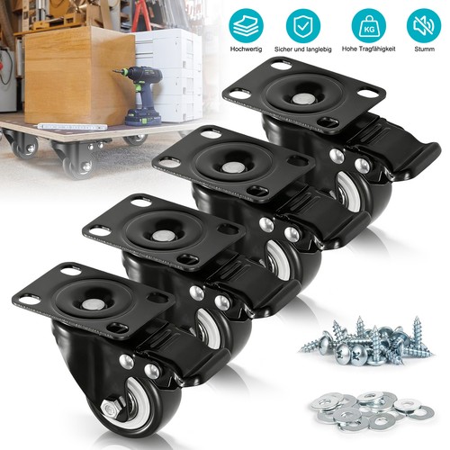 Casters 4pcs castor wheels - 4pcs, 1.5