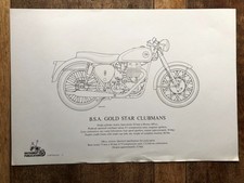 BSA GOLD STAR CLUBMANS OLD