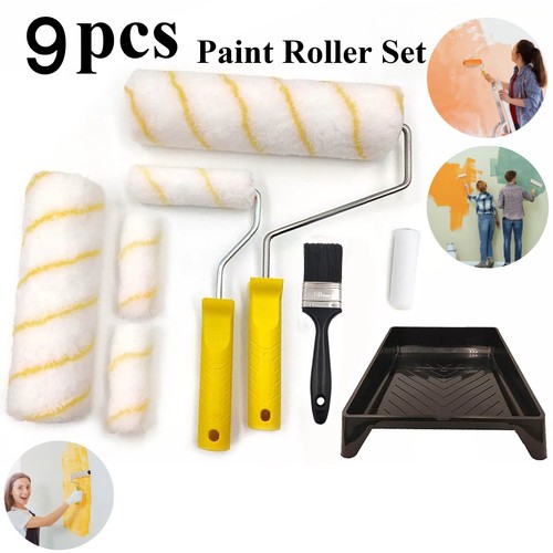 Paint roller set with tray - paint,
