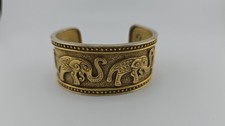 MMA Gold Elephant Cuff
