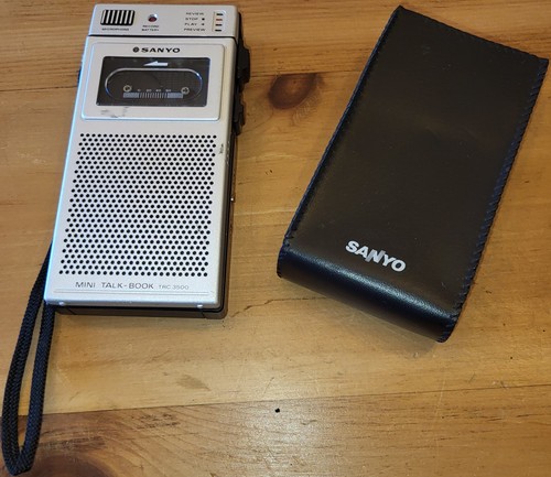 Sanyo mini talk book trc - sanyo,