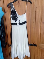 Jane Norman White/black Prom