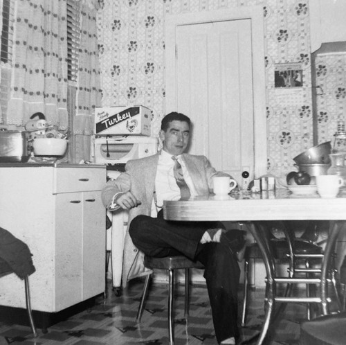 Vintage 1950s photo - photo, man