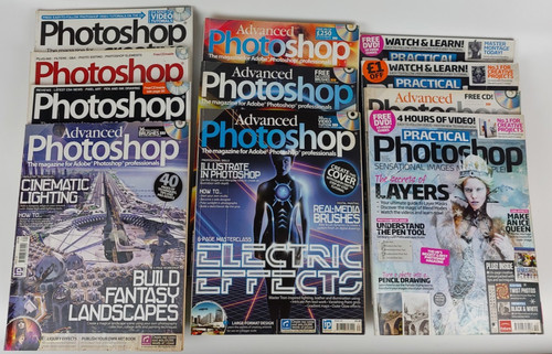 Photoshop magazine job lot - magazine,