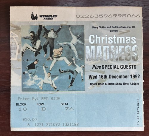 Madness 1992 - madness,