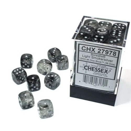 Chessex borealis 12mm d6 - chessex,