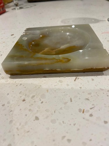Vintage onyx green brown - onyx, green/brown