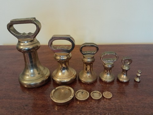 Solid brass scale - brass,