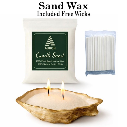 Diy candle sand wax granulated - sand,
