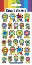 Paper Projects Reward Rosettes Sparkly Reusable Stickers | Perfect for Craft... 