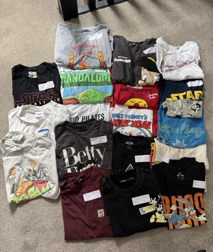 Joblot graphic shirts - joblot, 18