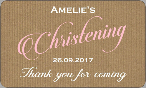 Personalised christening - personalised,