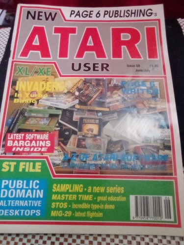 New atari user issue 50 - user,
