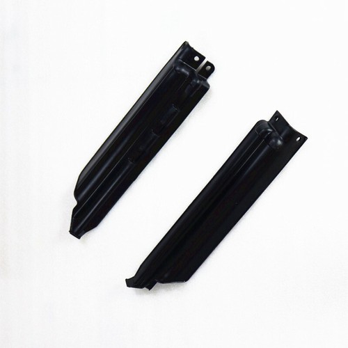 Black front fork guard covers - black,