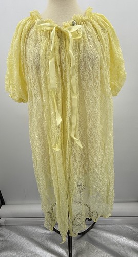Vintage 60s sheer lace - vintage,