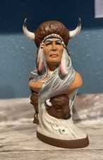 Indian statue ceramic buffalo