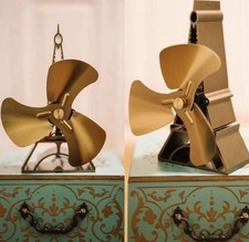 3 Blade Fireplace Fan Designed to Enhance Wood Stove Heating Efficiency