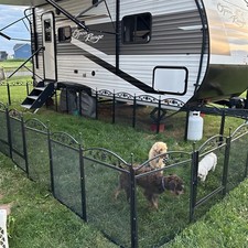 8 Panels Metal Dog Playpen