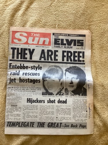 Hijacked lufthansa entebbe - hijacked,
