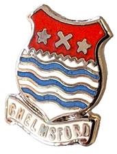 Chelmsford city small pin - city,
