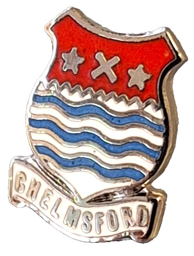 Chelmsford city small pin - small,