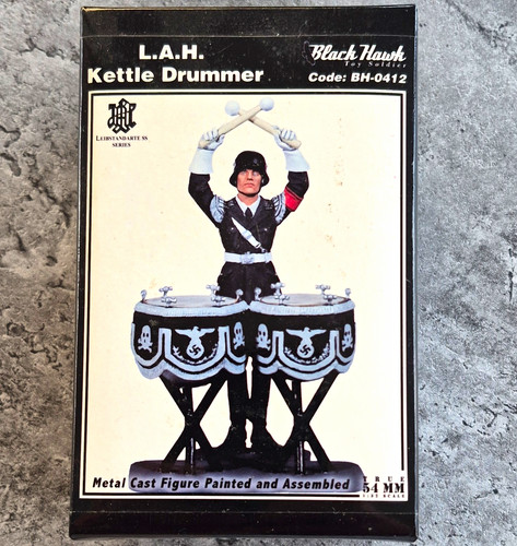 Black hawk toy soldier - black,