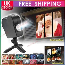 Window Wonderland Projector Halloween Christmas Holographic Projection Light AU